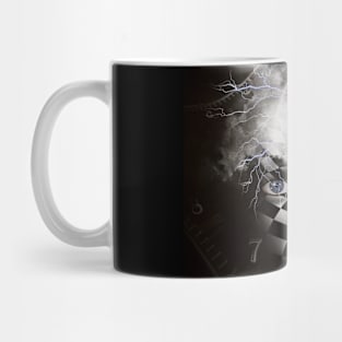 Mystic mask with time spirals Mug